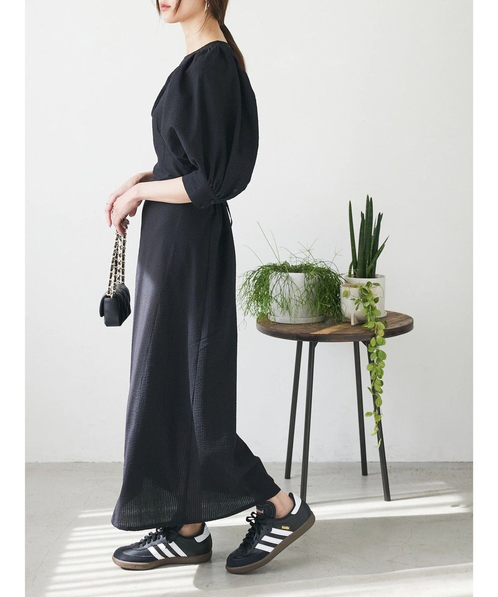 Green Parks AnriettMusee バックカットワークワンピース 