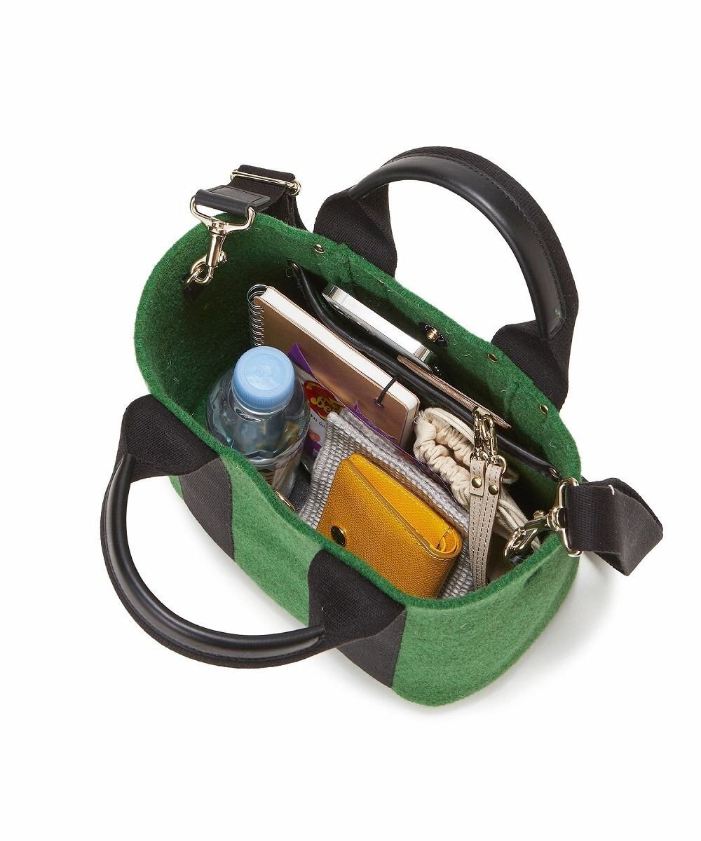 TOPKAPI 【TREASURE TOPKAPI】イタリアンフェルト テープコンビ 2way トートバッグ 2023 