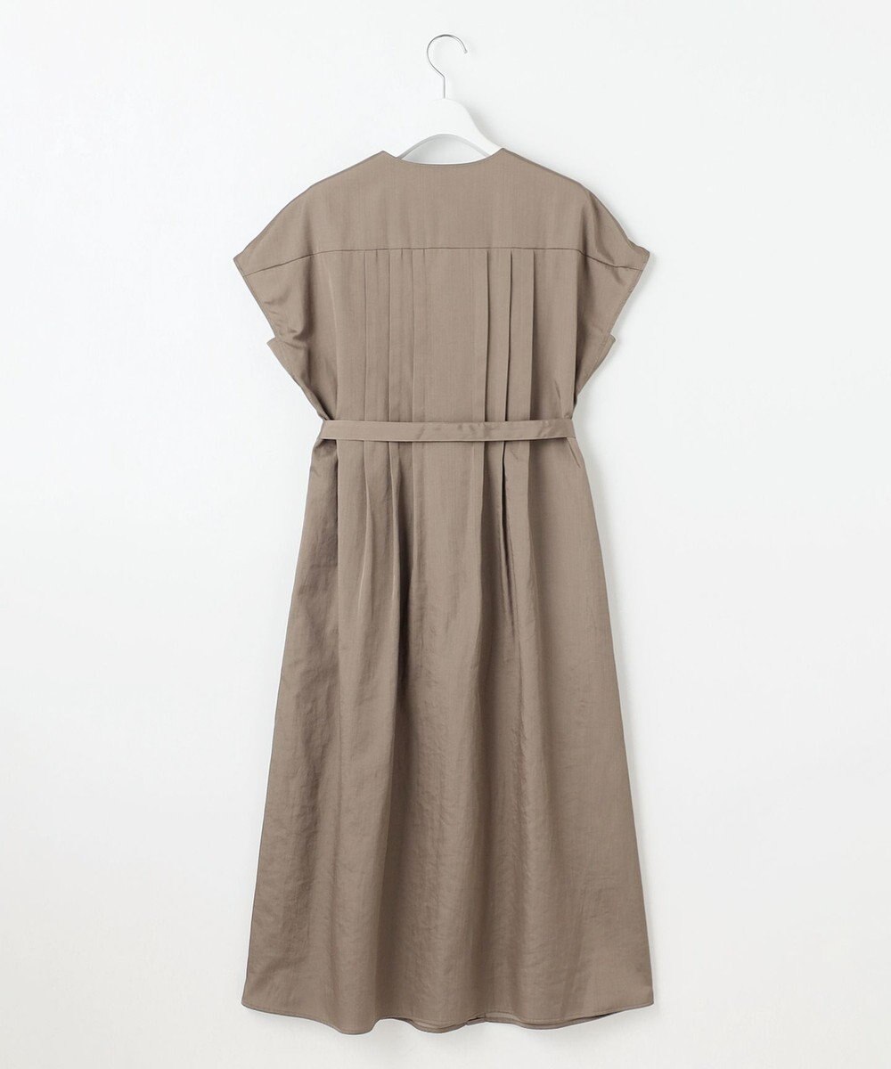 自由区 S 【洗える】シルキータック ワンピース 