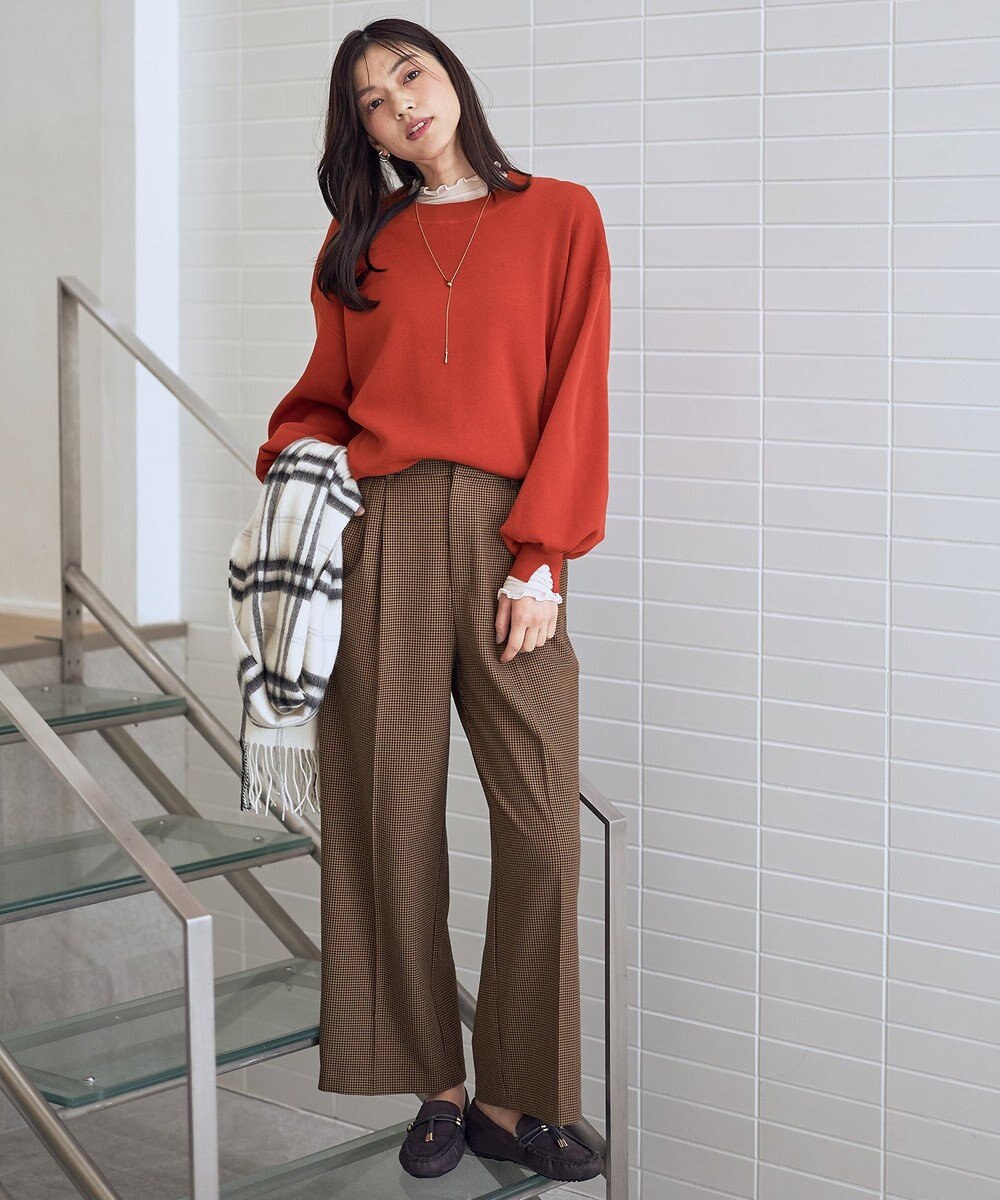 ANY スウェットライクニット 