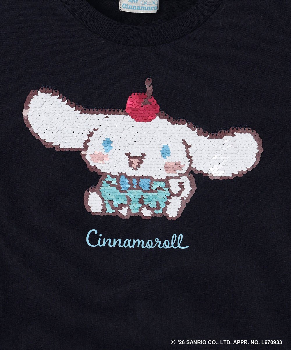 ANY KIDS 【サンリオキャラクターズ×ANY KIDS】ひんやり ミラクルスパンコール Tシャツ 