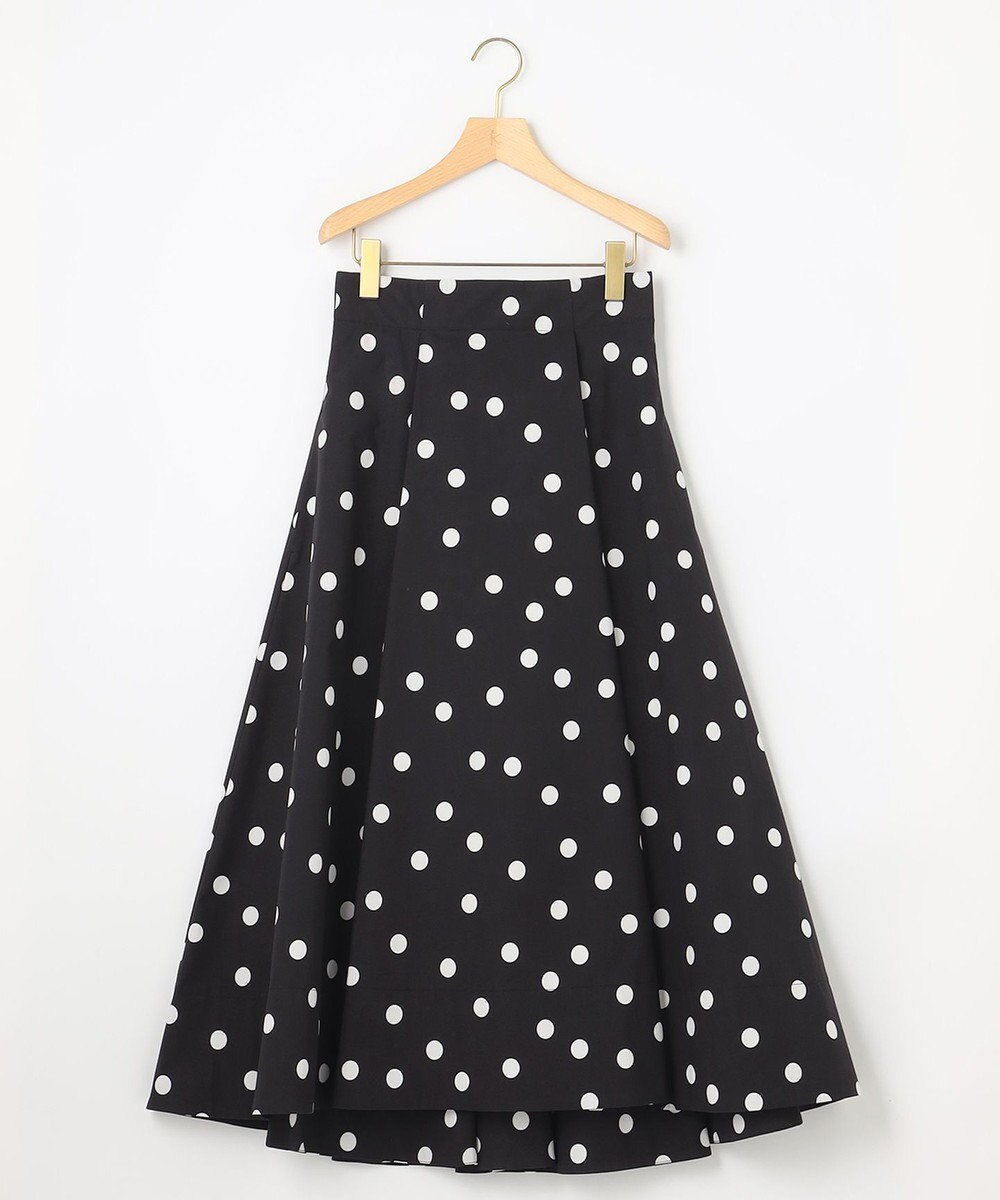 組曲 L 【組曲×setsuko sagittaire】ストレッチプリントスカート 