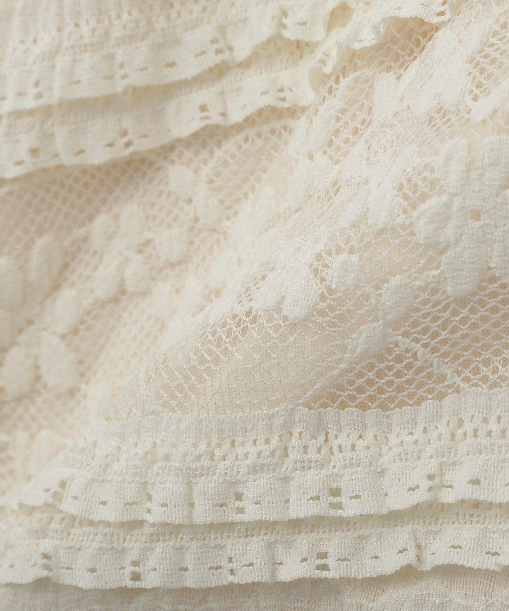 earth music&ecology 総レースナロースカート 