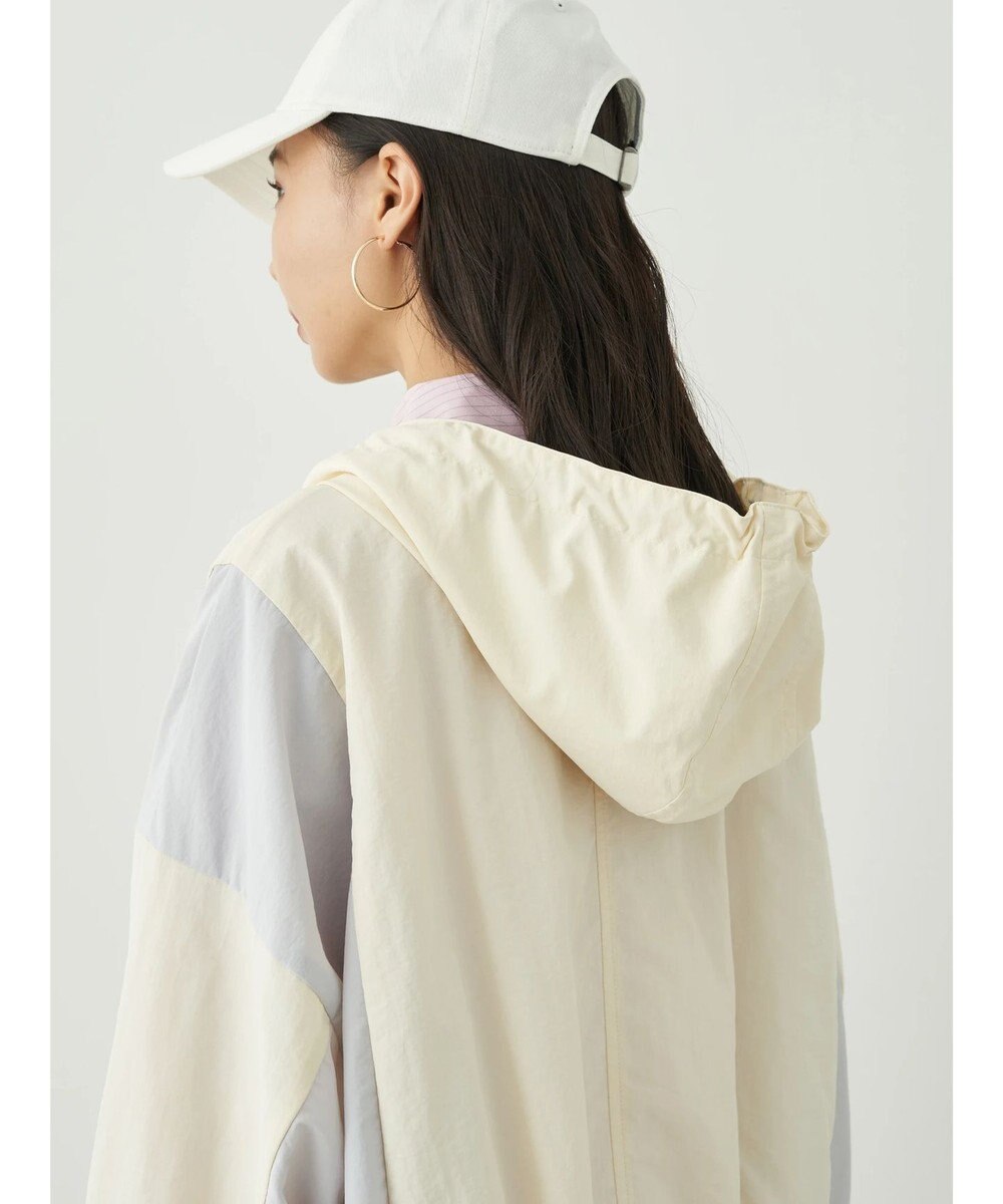 earth music&ecology コクーンギャザー切替ブルゾン 