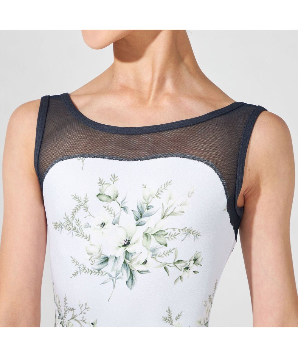 Chacott ノースリーブレオタード 