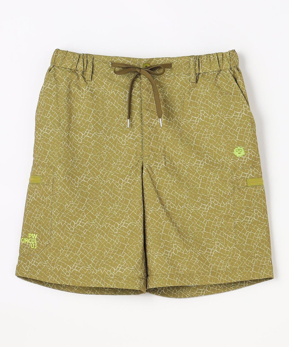 PW CIRCULUS 【MEN】ドライタッチ エレファント総柄プリントショートパンツ ゴルフ 