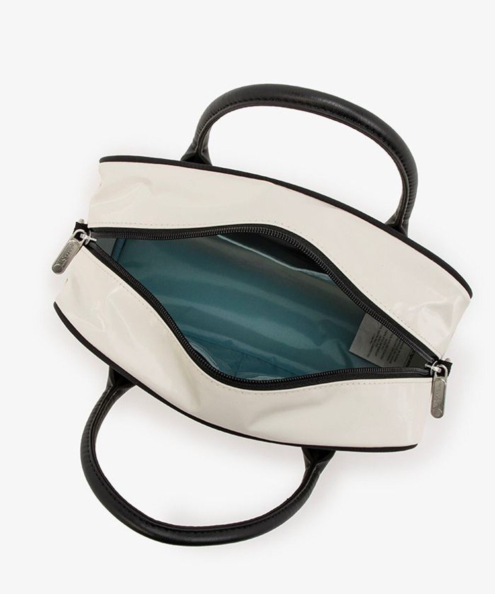 LeSportsac SQUARE TH CROSSBODY/アップタウンパールシャイン/ブラック 