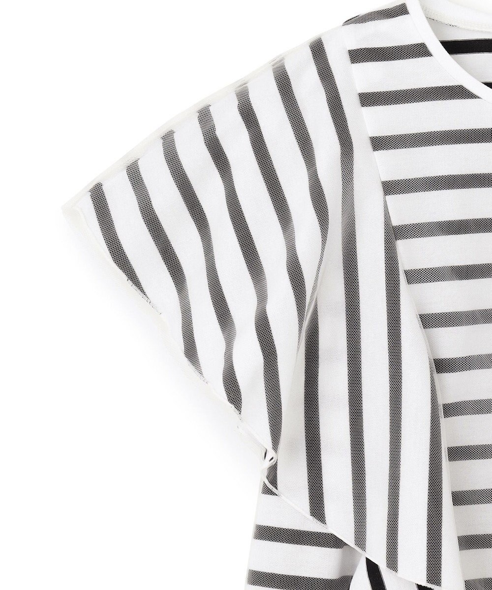 GRACE CONTINENTAL チュールレイヤードトップ 