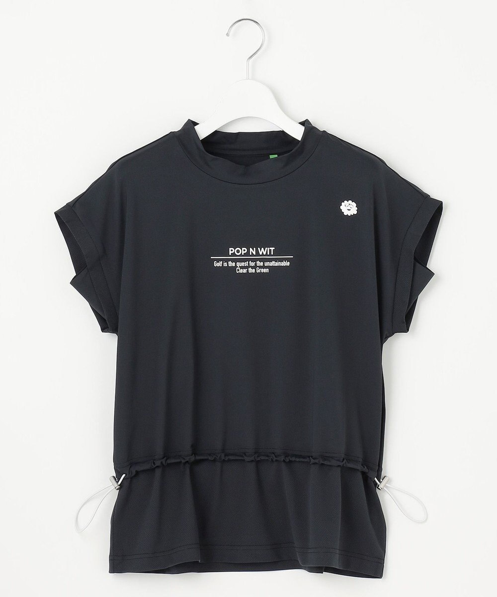 PW CIRCULUS 【UVカット / 吸水速乾 / 伸縮性抜群】【WOMEN】ウエスト切り替えモック T 