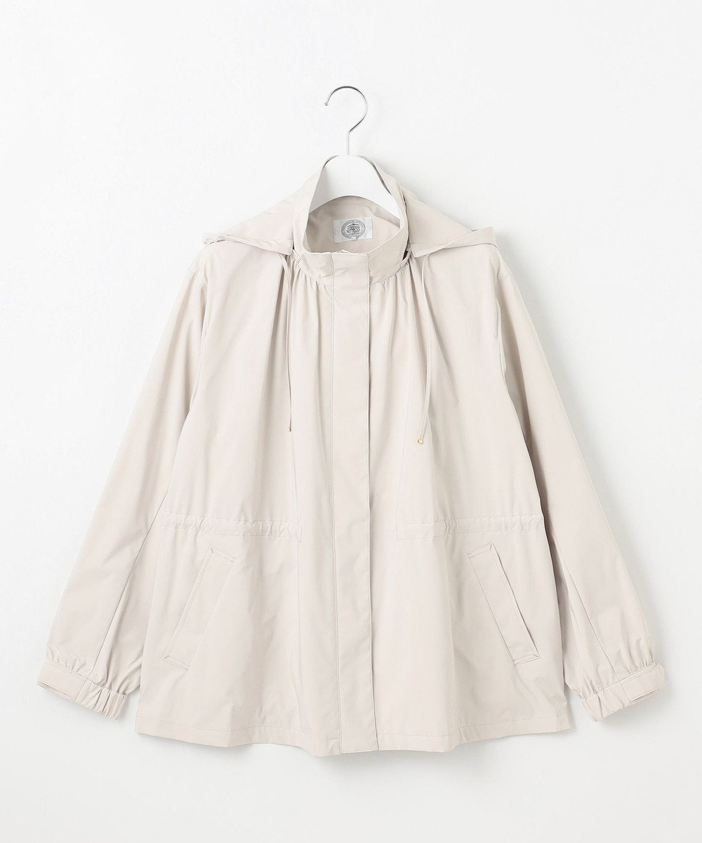 J.PRESS LADIES 【撥水・洗える】Artirosa テントライン ショート丈 コート 