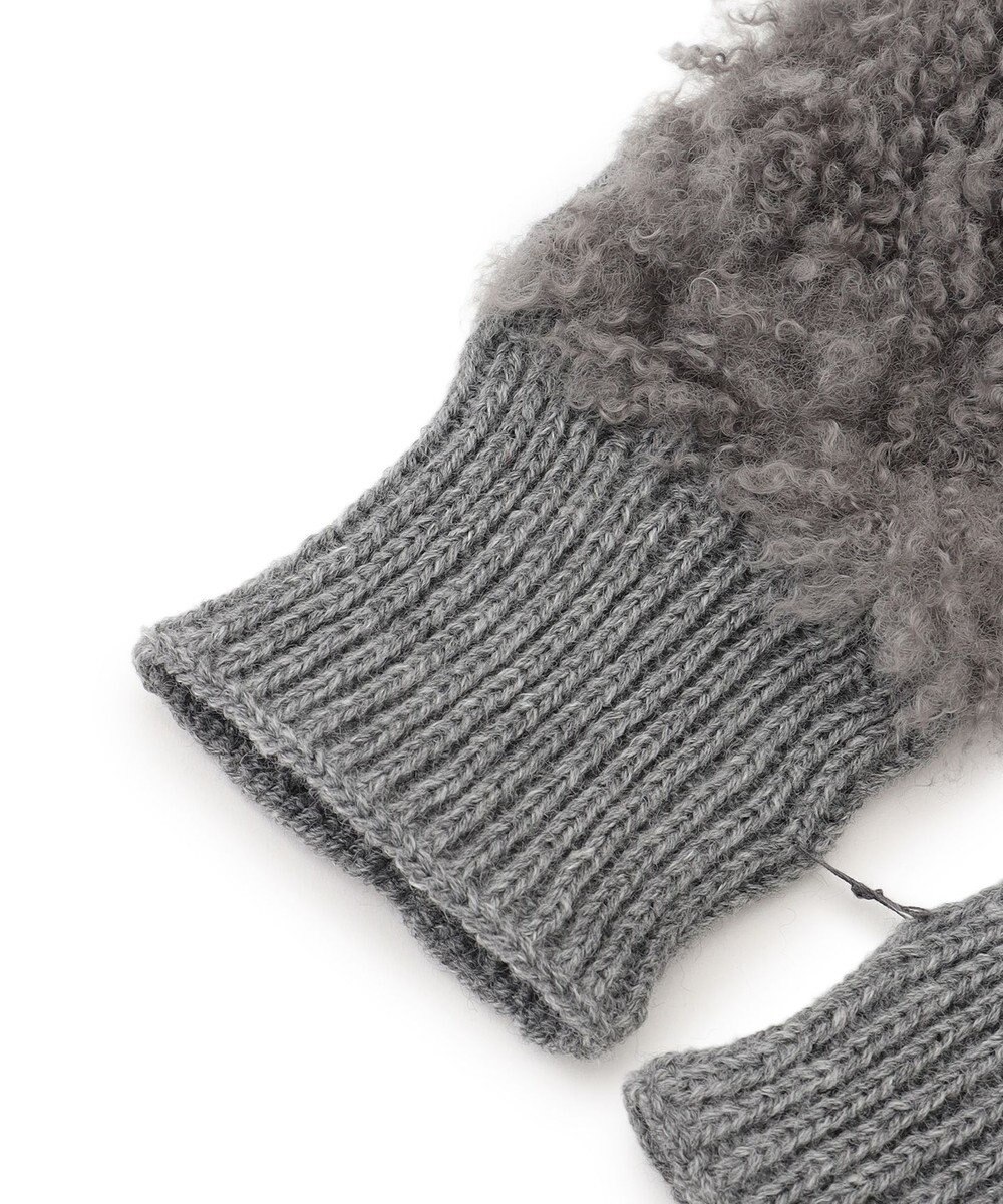 UNFILO フェイクファー グローブ 