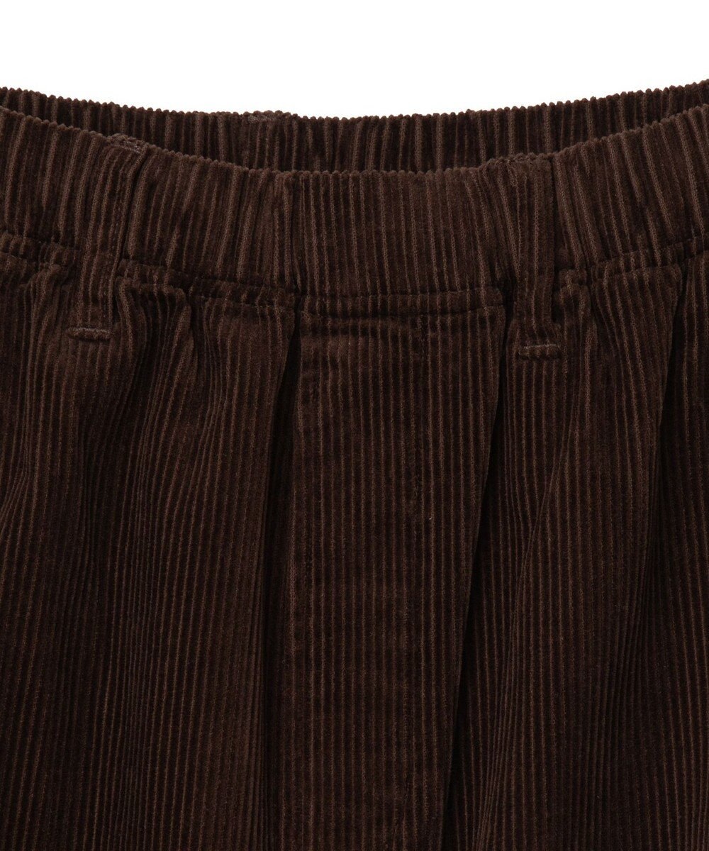 WEGO 【ウエストゴム/ユニセックス着用ITEM】コーデュロイイージーストレートパンツ 