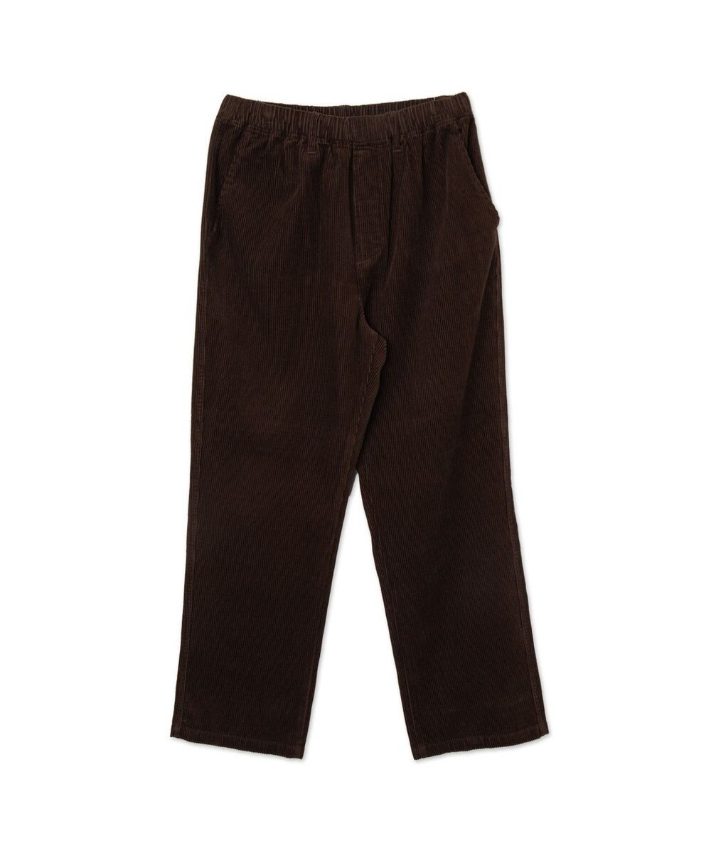 WEGO 【ウエストゴム/ユニセックス着用ITEM】コーデュロイイージーストレートパンツ 