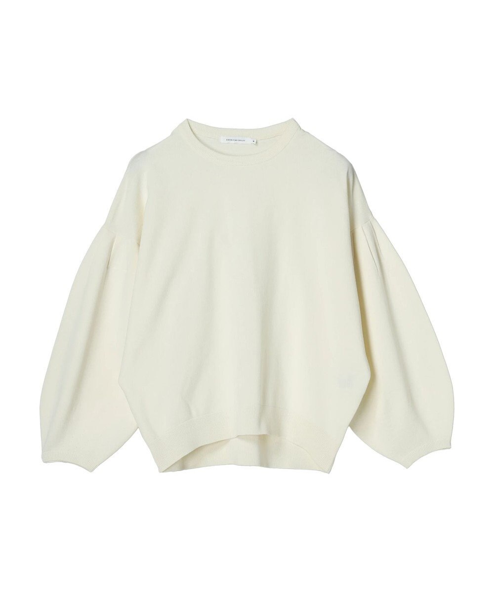AMERICAN HOLIC 袖ボリュームニットプルオーバー 