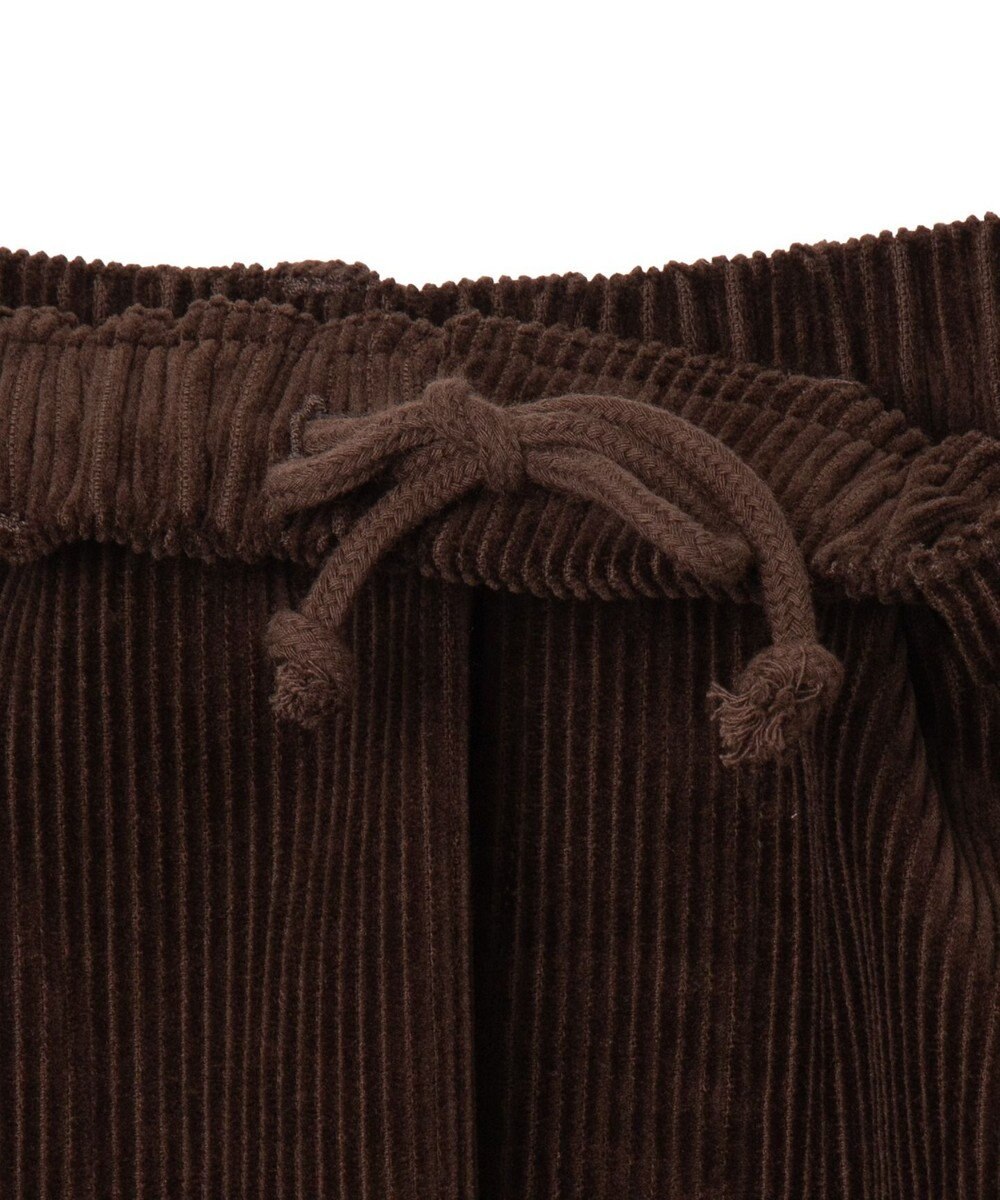 WEGO 【ウエストゴム/ユニセックス着用ITEM】コーデュロイイージーストレートパンツ 