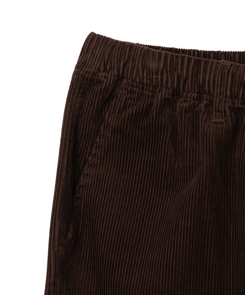WEGO 【ウエストゴム/ユニセックス着用ITEM】コーデュロイイージーストレートパンツ 