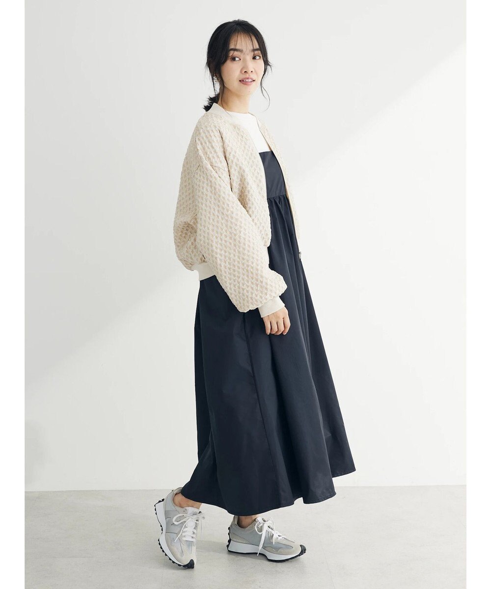 Green Parks ・ＳＵＧＡＲ　ＳＰＯＯＮ　エンボスチェックブルゾン 