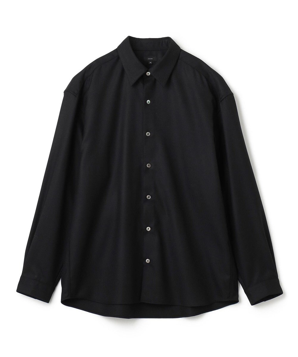 JOSEPH HOMME WOOL CASHMERE TWILL SHIRT 