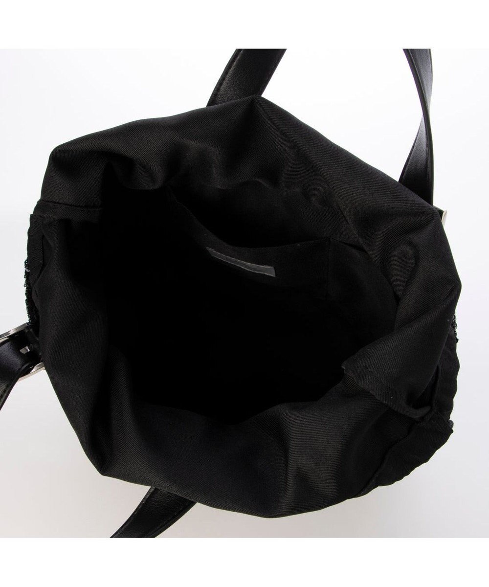 UNBILLION カシュカシュ cachecache / スパンコールかごトートバッグ 