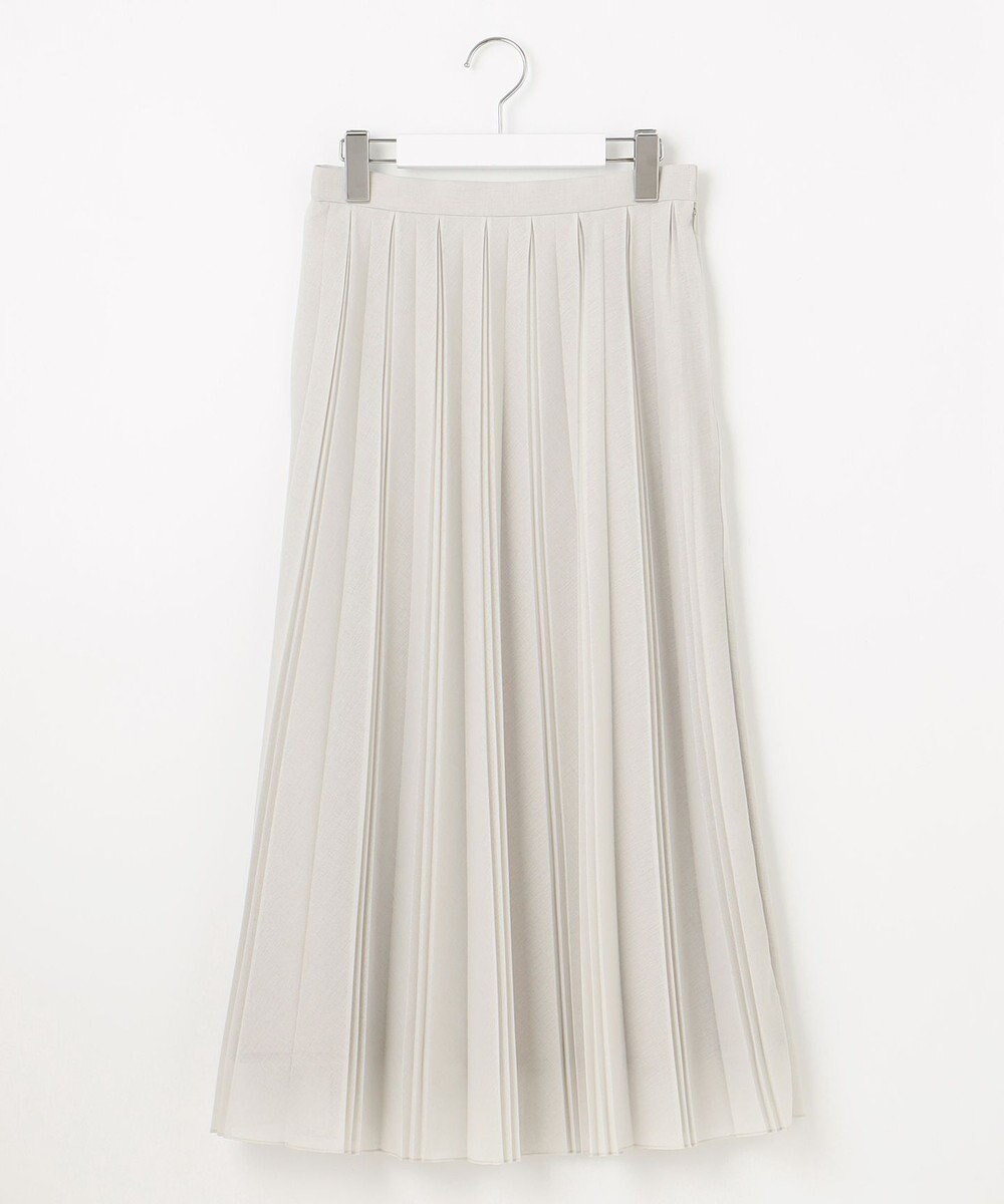 J.PRESS LADIES S 【洗える】シアータフタ プリーツ スカート 