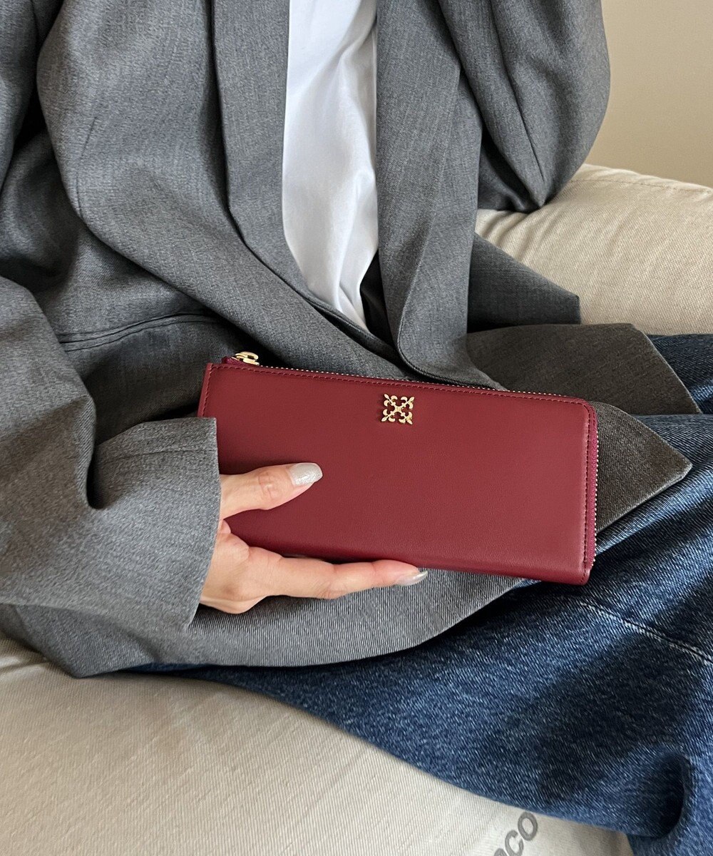 russet ミニモノグラムプレートロングウォレット(SO-418) 