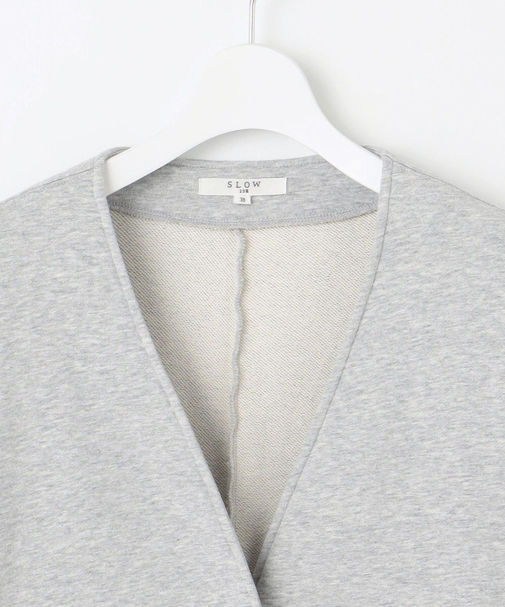 23区 【SLOW/一部店舗限定】ハイゲージテリー スウェット ジャケット 