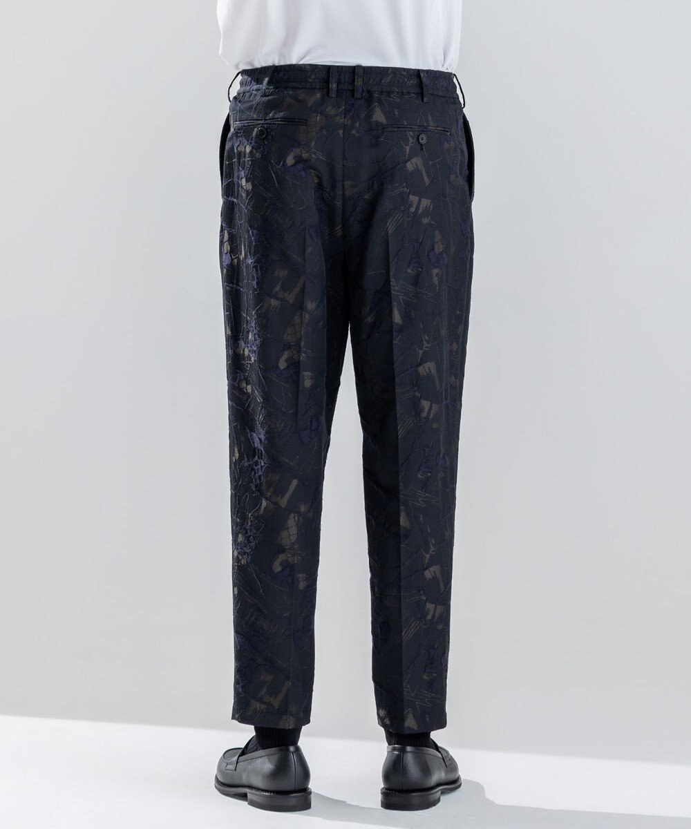 JOSEPH HOMME 【新柄】モロッカンジャガード ドロスト付ワイドテーパードパンツ/ ORIGIN CONVERTIBLE 