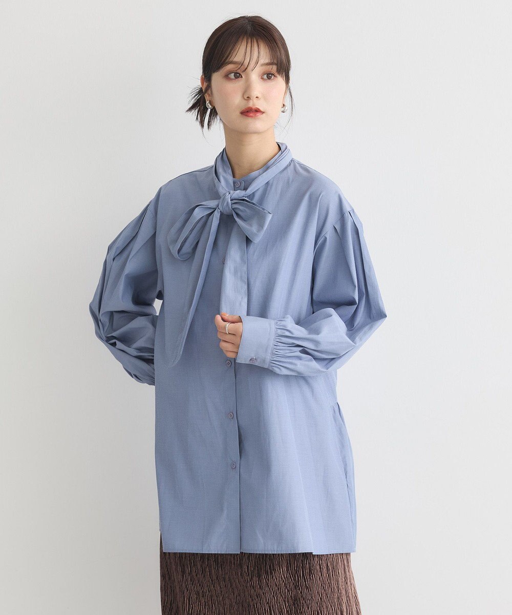 earth music&ecology 2wayボウタイブラウス 