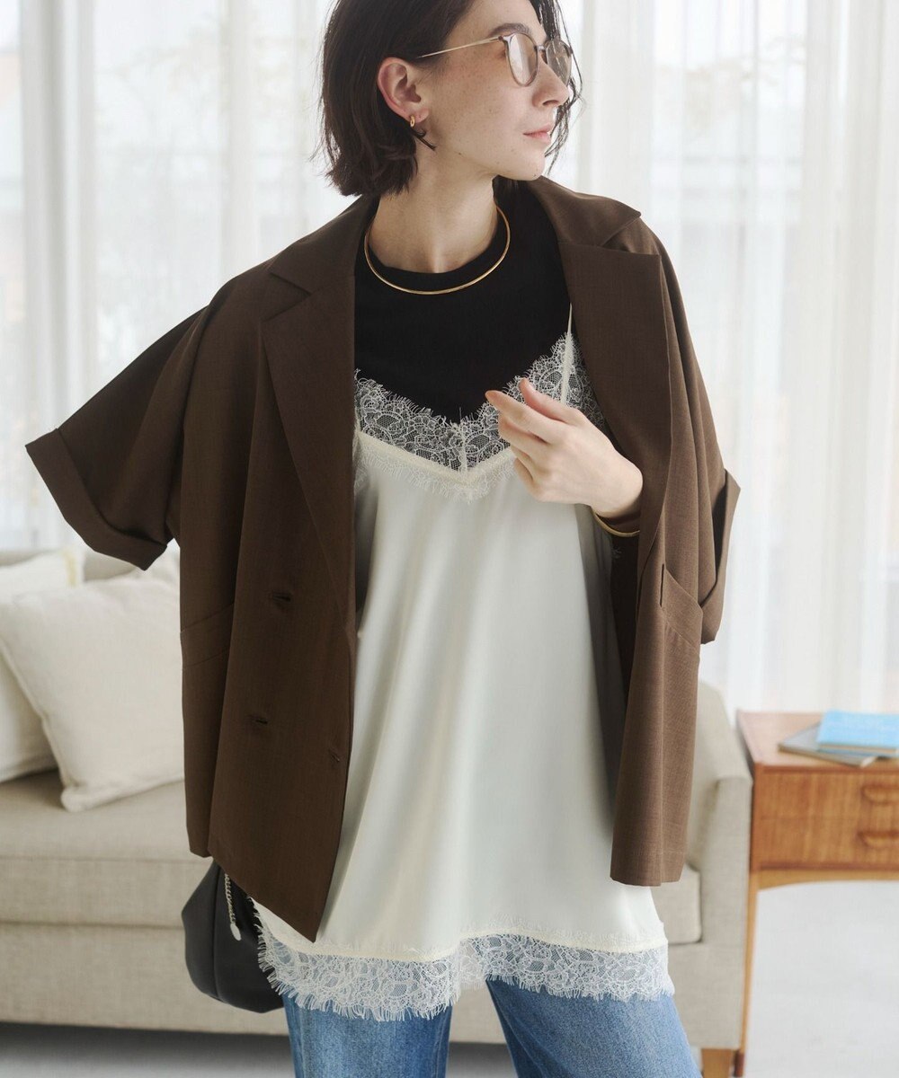 WEGO 【ANGIE VINTAGE】ハーフスリーブジャケット 