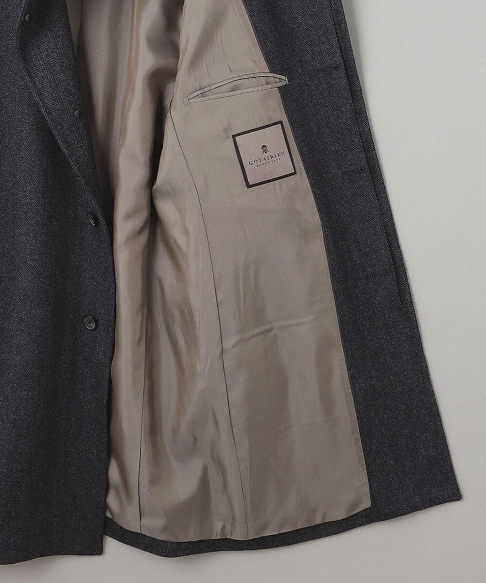GOTAIRIKU ウールカシミヤビーバー_スタンドカラー 