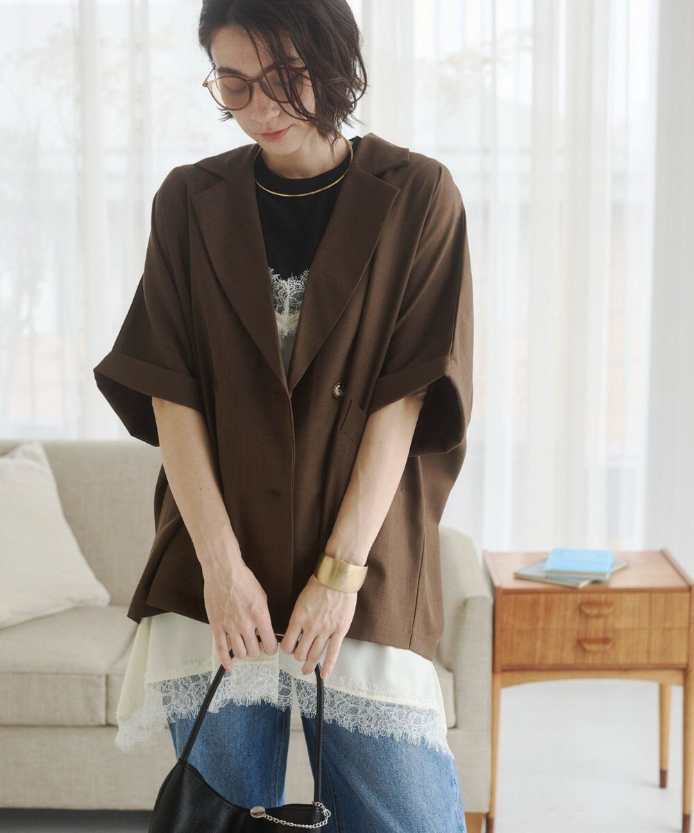 WEGO 【ANGIE VINTAGE】ハーフスリーブジャケット 