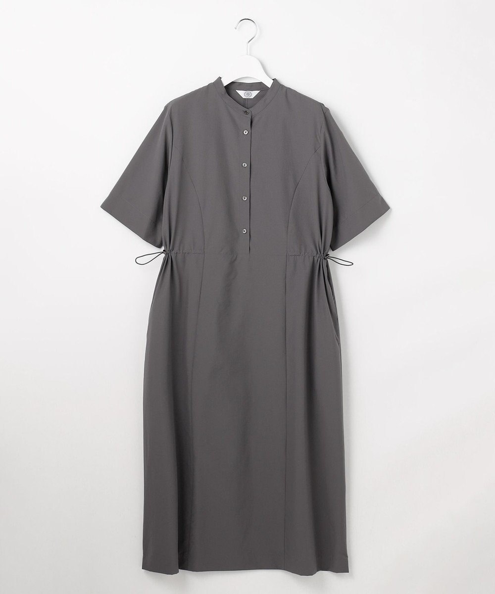J.PRESS LADIES ソフトタフタクロス シャツ ワンピース 