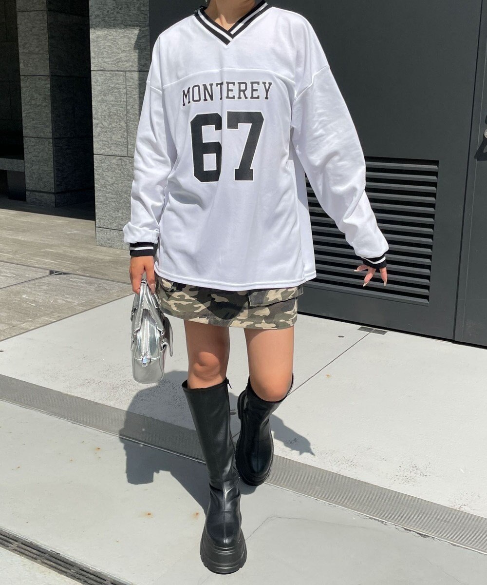 WEGO ナンバリングキリカエプルオーバー 