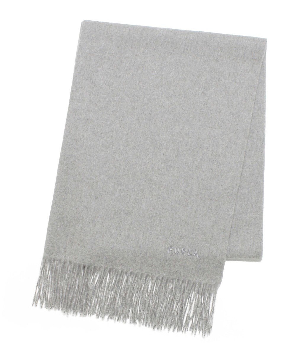 MOONBAT 【洗えるカシミヤ/大人百花1月号掲載】FURLA カシミヤ100%超大判無地 ストールマフラー／幅70cm 