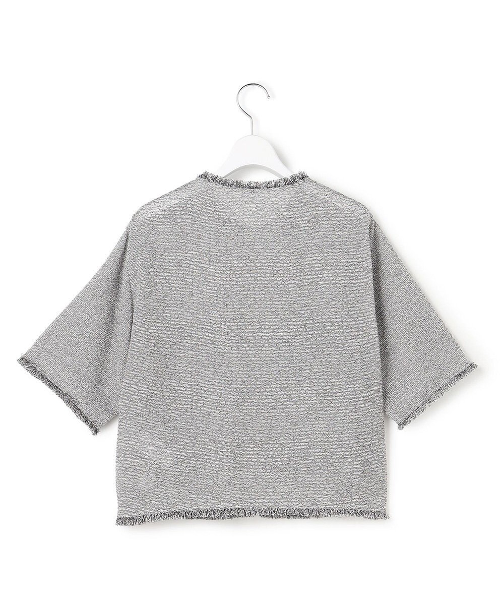 ICB L 【CLASSY.掲載】サマーレノクロス ハーフスリーブジャケット 