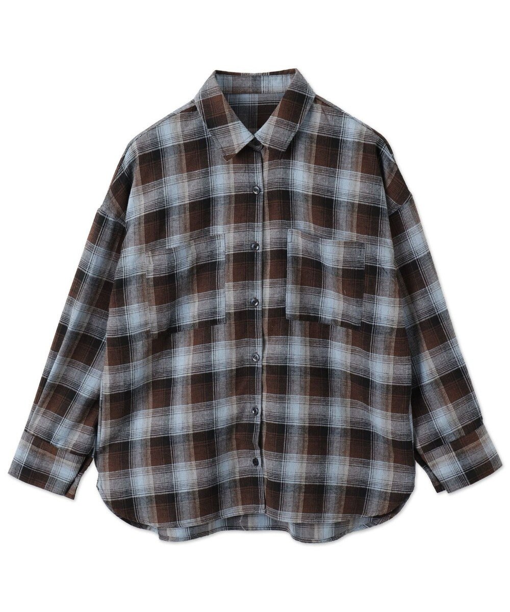 WEGO チェックBIGシャツ 