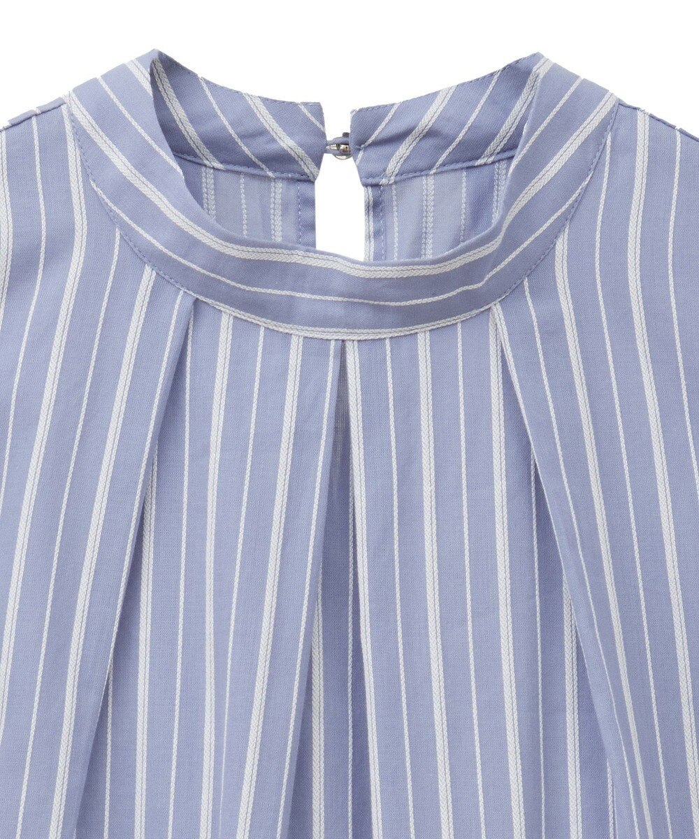 Green Parks ・ＥＬＥＮＣＡＲＥ　ＤＵＥ　ストライプフリルブラウス 