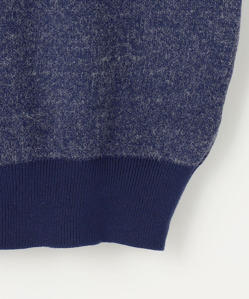 ANY スウェットライクフェザーロゴニット 