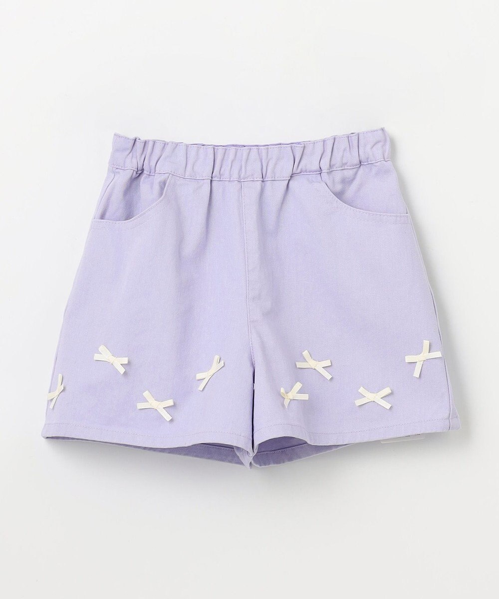 ANY KIDS ひんやりクール リボンショートパンツ 