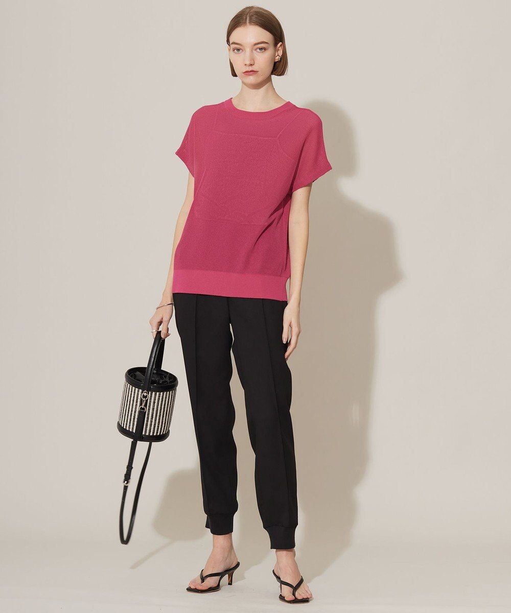 ICB L 【洗える】コンパクトコイル 3wayサマーニット 