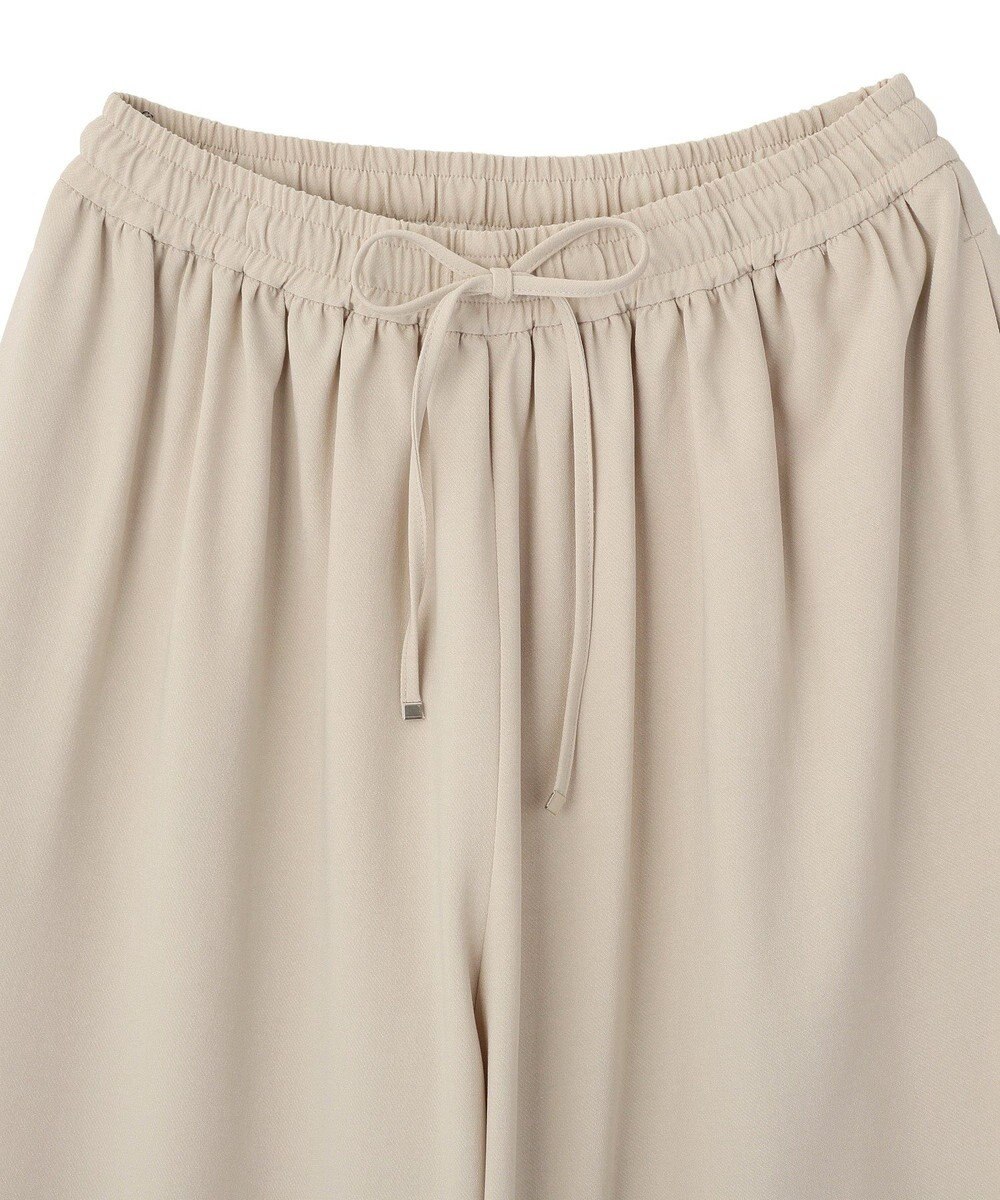 Green Parks イージーケアワイドガウチョパンツ 