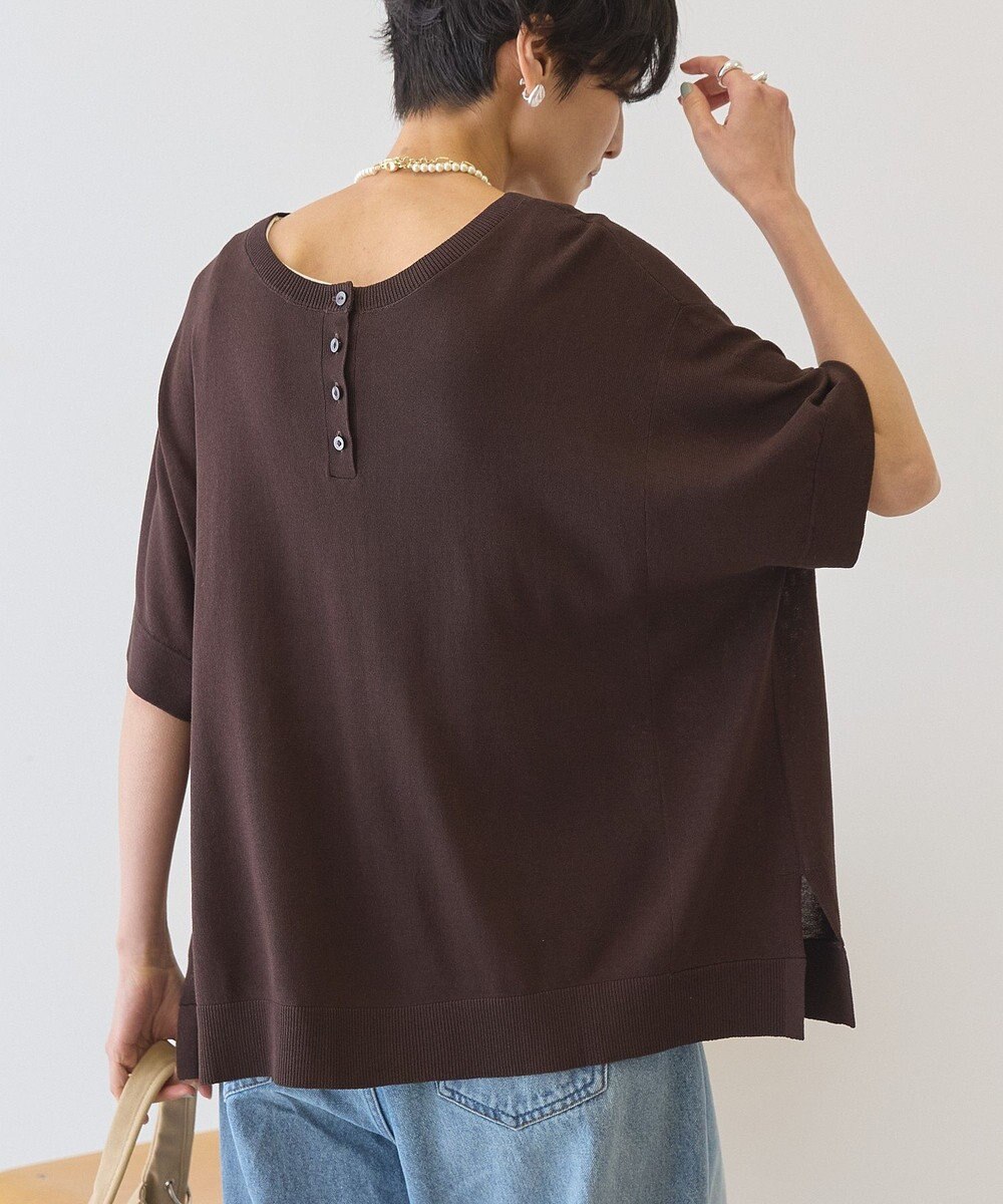 AMERICAN HOLIC 【前後2WAY】ポンチョニット 