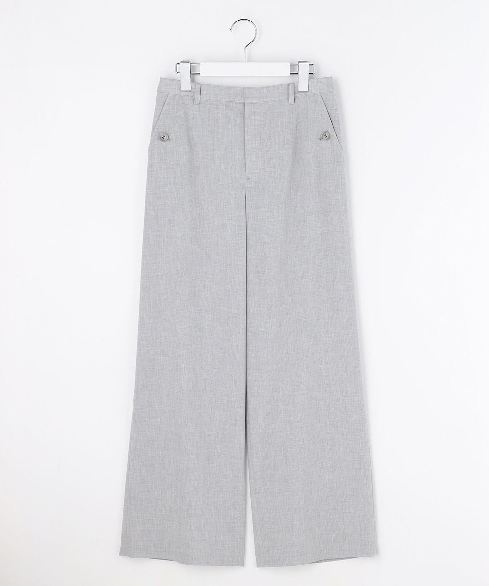 J.PRESS LADIES S トロピカルストレッチ ワイド パンツ 