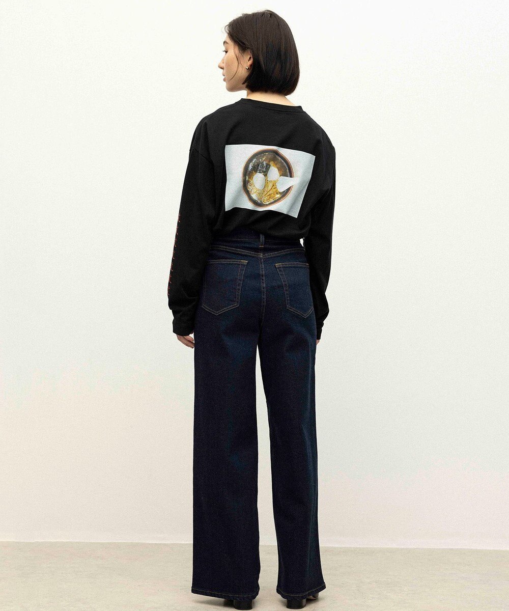 NAVE タブチ×NAVE プリント長袖Tシャツ 