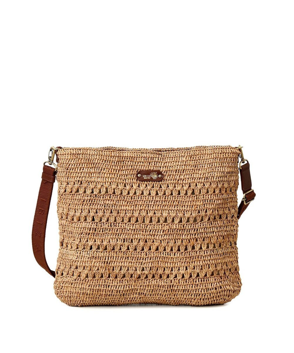 IBIZA ラフィア　ショルダーバッグ 
