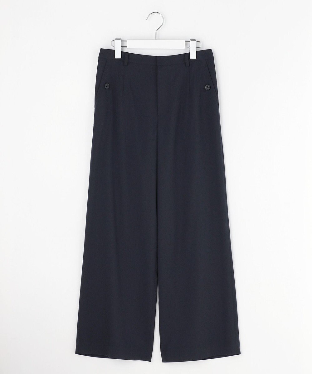 J.PRESS LADIES S トロピカルストレッチ ワイド パンツ 