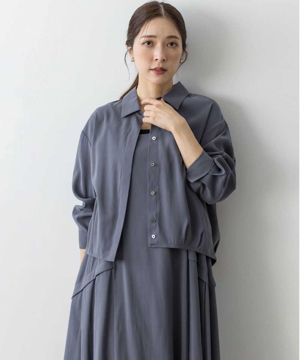 組曲 バウンディングシャーティングカシュクール ブラウス 