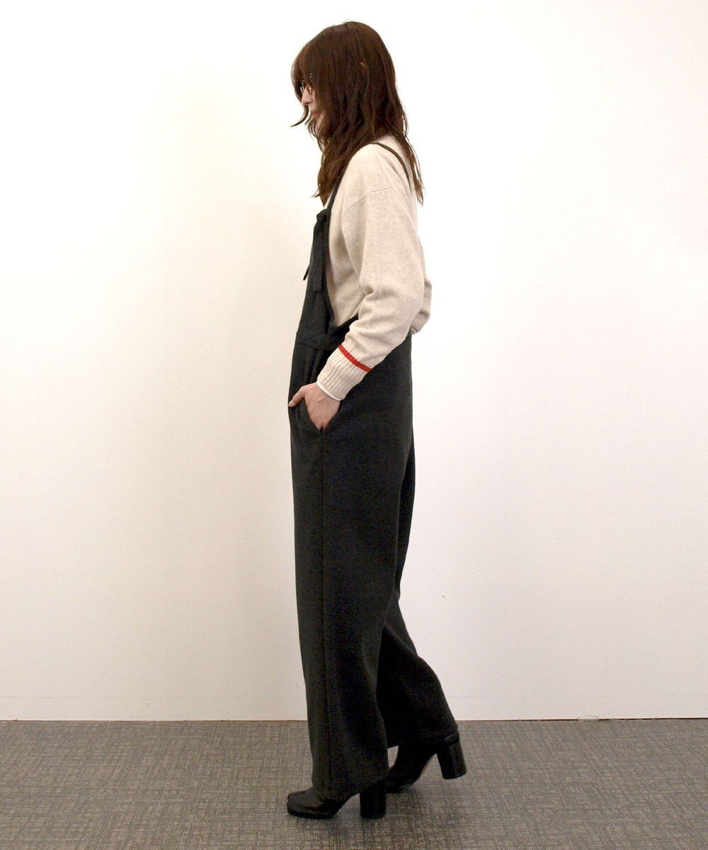 J.PRESS YORK STREET 【WOMEN】ウールライクジャージー オーバーオール 