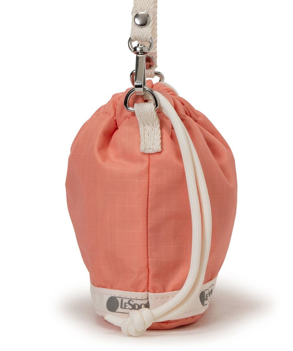 LeSportsac DRAWSTRING BUCKET CHARM/コーラルパンチ/メレンゲ 