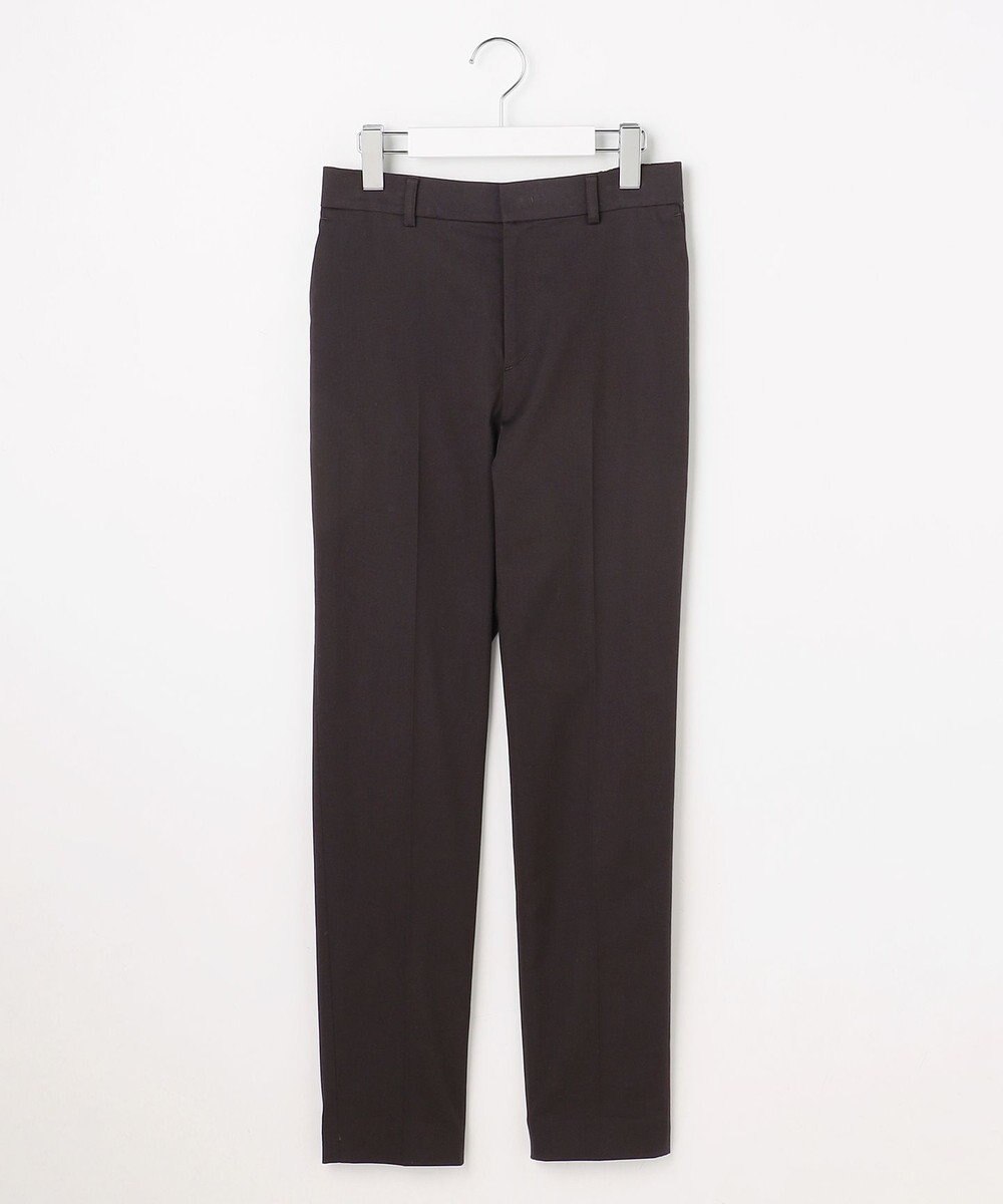 自由区 コットンサテンテーパード パンツ 